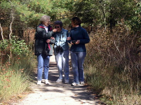 Campout Photo 30: Friends on the Trail