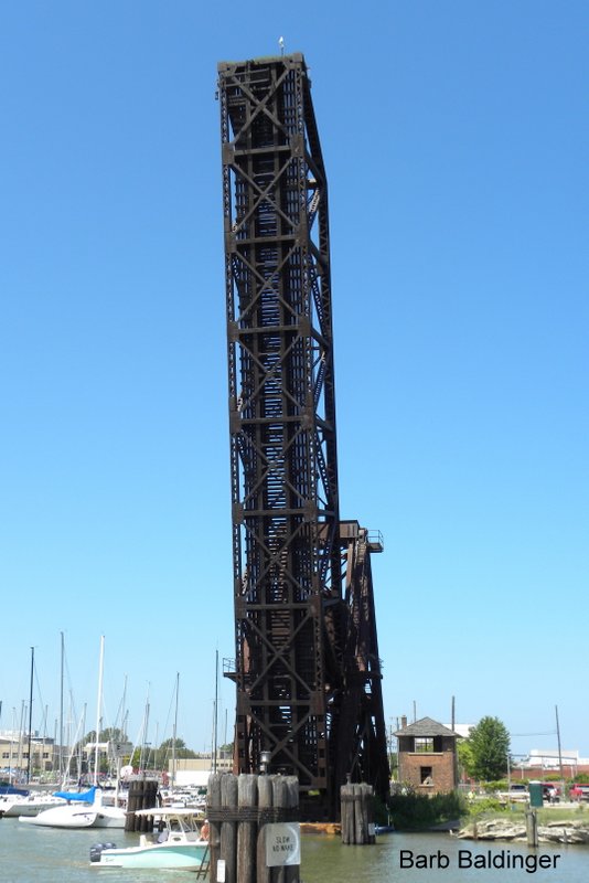 Pere Marquette Bridge in Port Huron by Barb Baldinger 7-17-2017