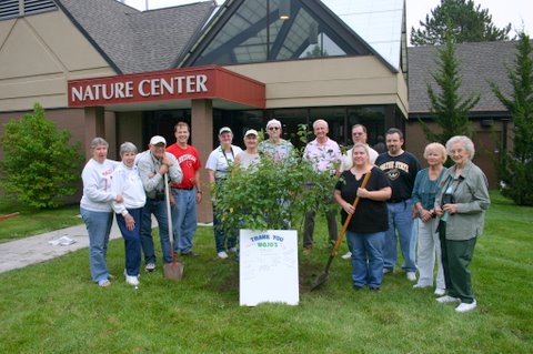 Tree Planting Ceremony at Sterling Heights Nature Center
